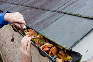 Spring Cleaning for Your Roof - Remove Debris from Gutters