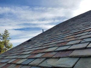 Colorado Springs Slate Tile Roof Repair Project