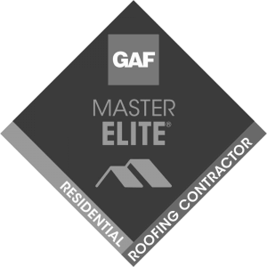 GAF Master Elite Logo BW